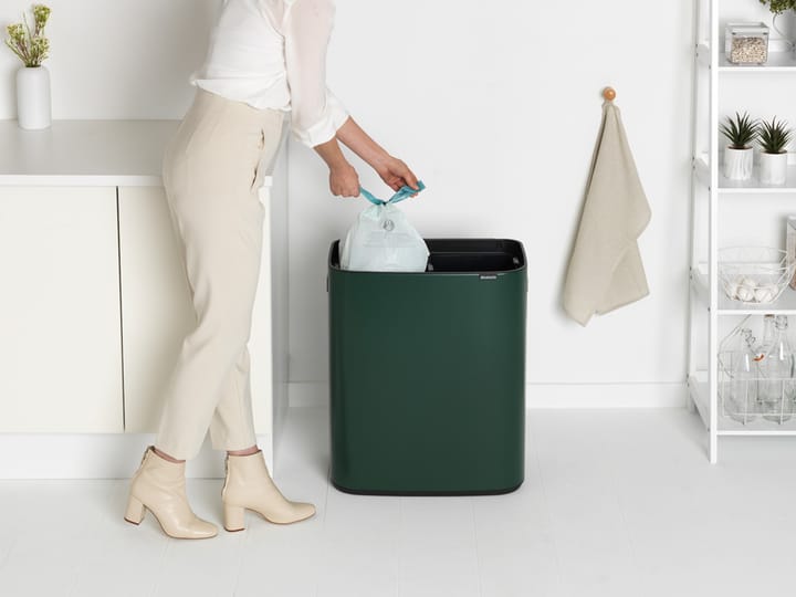 Bo touch bin 2x30 L - Pine green - Brabantia