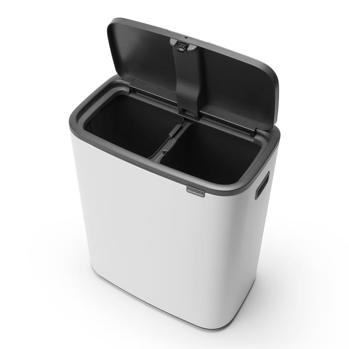 Bo touch bin 2x30 L, Wit Brabantia
