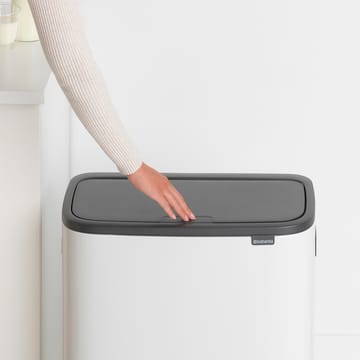 Bo touch bin 2x30 L - Wit - Brabantia