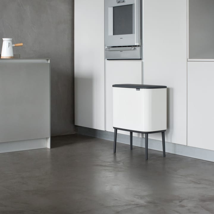 Bo touch bin 3 x 11 liter, white (wit) Brabantia