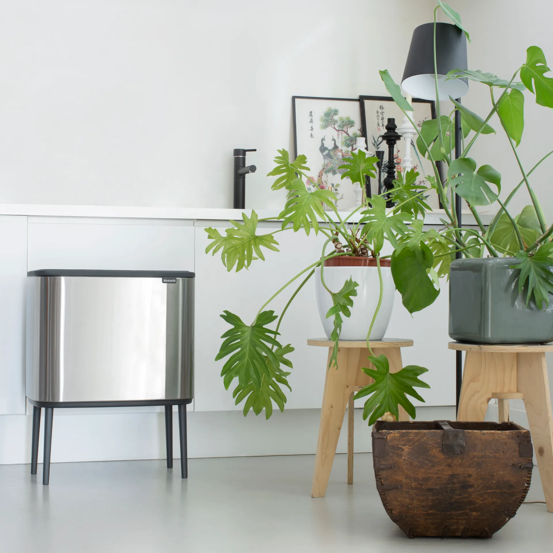 Bo touch bin 36 liter, matte stainless steel (mat roestvrij staal) Brabantia