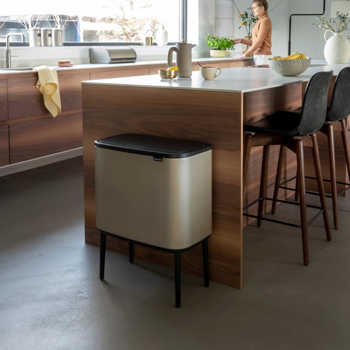 Bo touch bin 36 liter - Metallic Gold - Brabantia