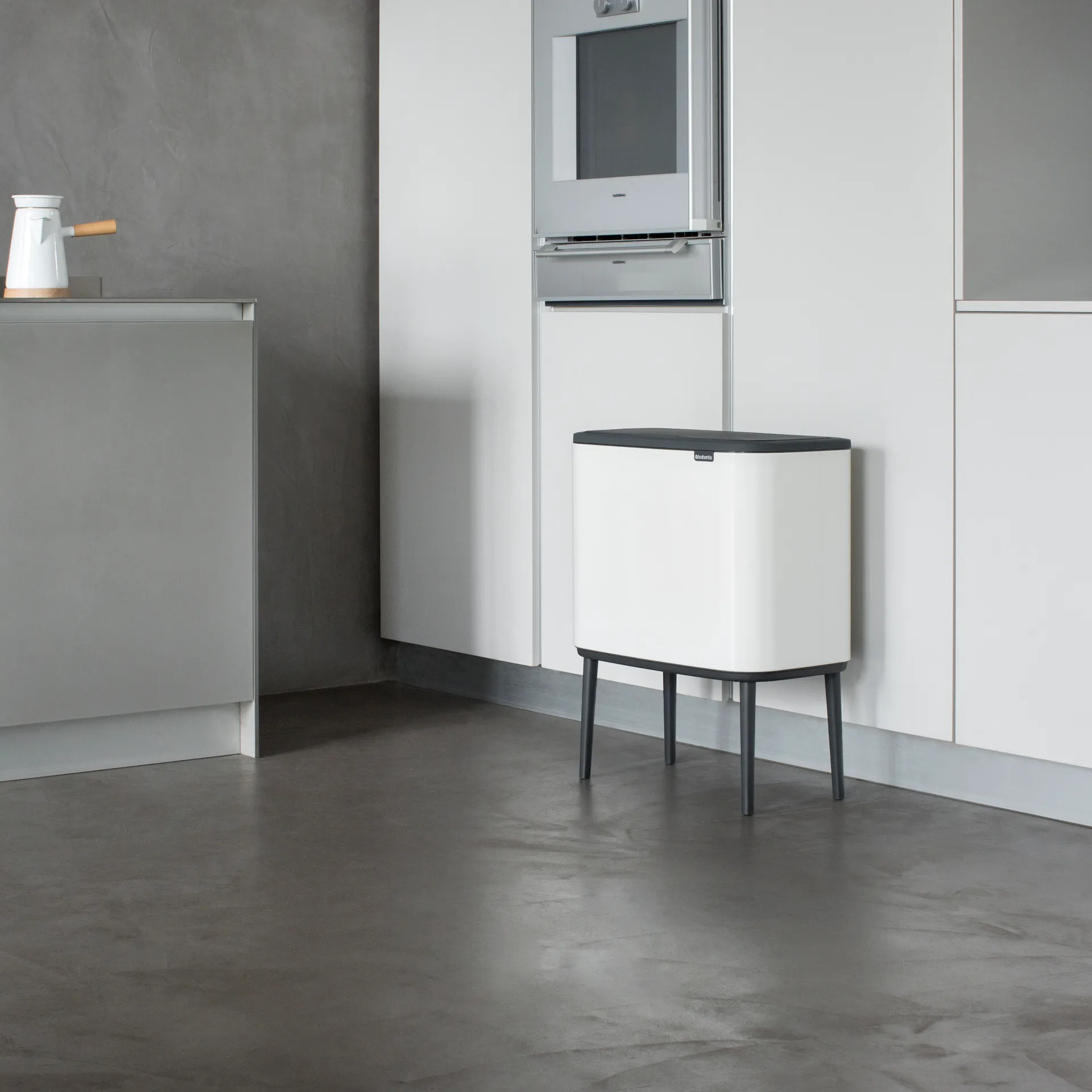Bo touch bin 3x11 liter, white (wit) Brabantia