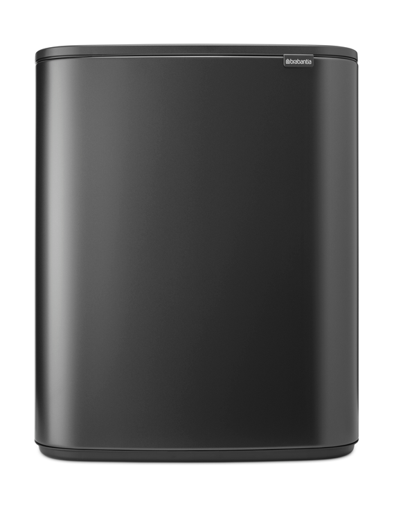 Brabantia Bo touch bin 60 L Confident Grey | Scandinavisch Interieur | Prullenbakken | Grijs