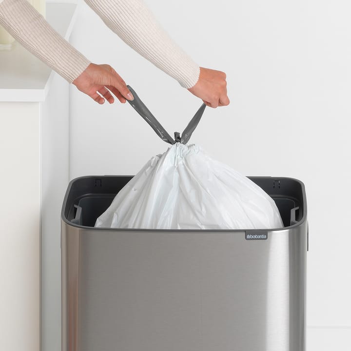 Bo touch bin 60 L, Mat-geborsteld staal Brabantia