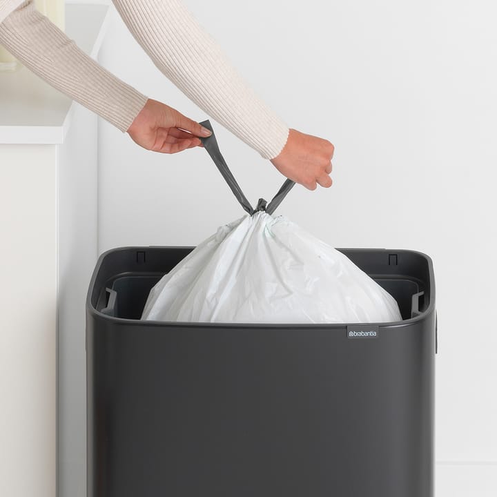 Bo touch bin 60 L, Mat zwart Brabantia