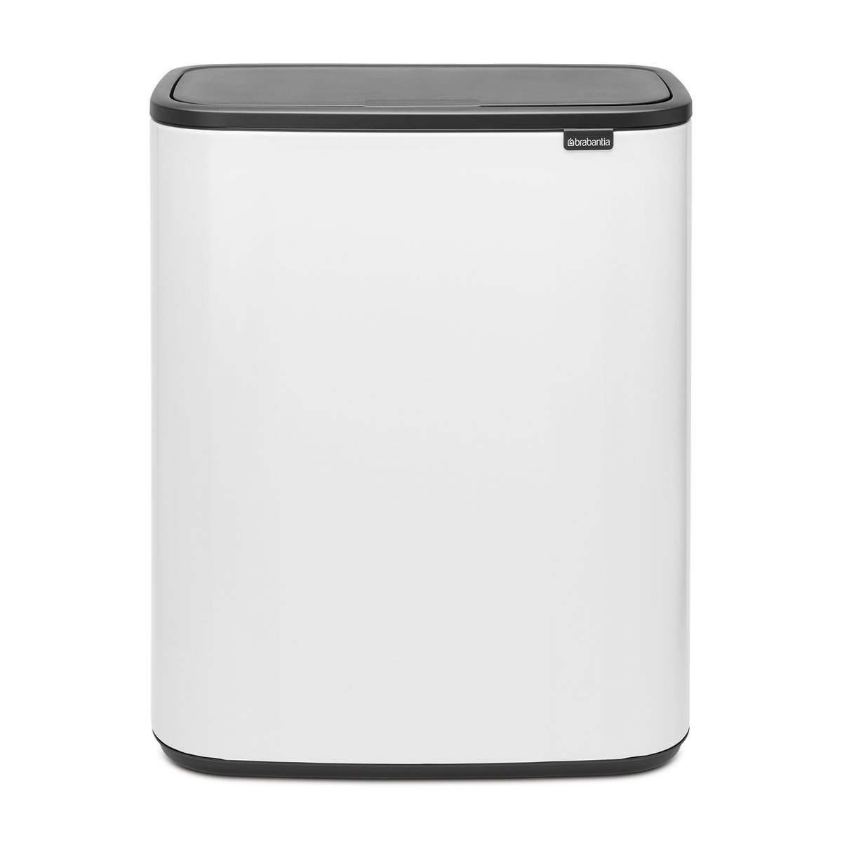 Brabantia Bo touch bin 60 L Wit | Scandinavisch Interieur | Prullenbakken | Wit