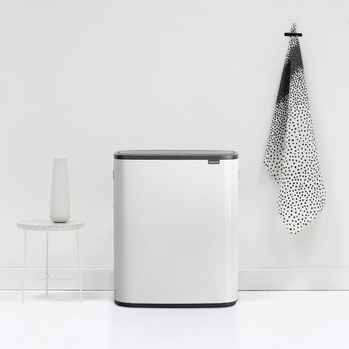 Bo touch bin 60 L, Wit Brabantia