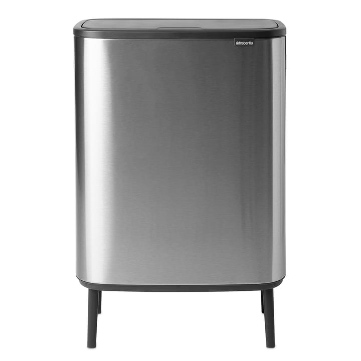 Bo touch bin high 2x30 L - Mat geborsteld staal - Brabantia