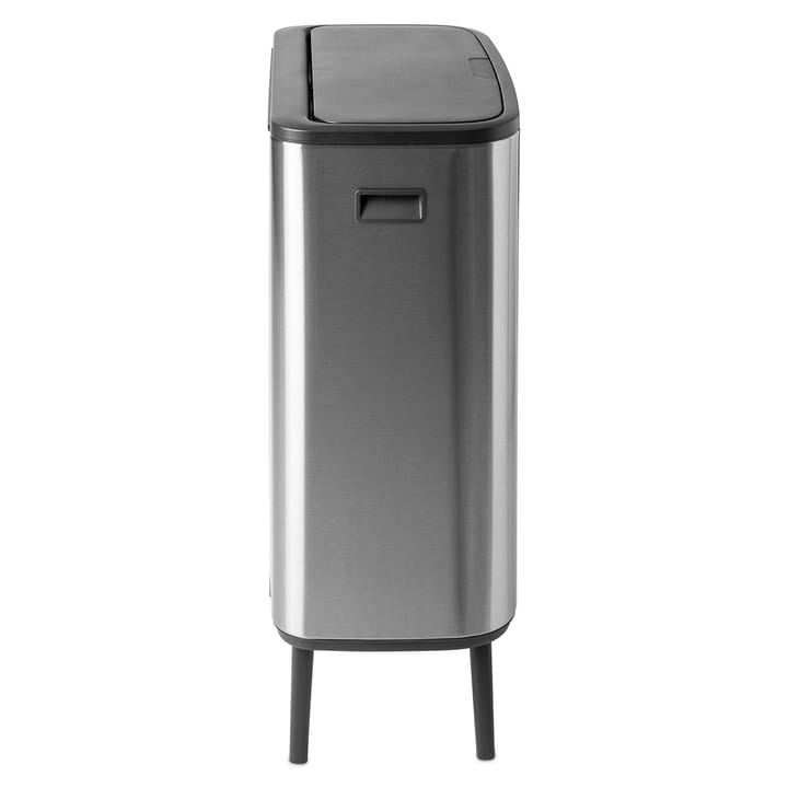 Bo touch bin high 2x30 L, Mat geborsteld staal Brabantia