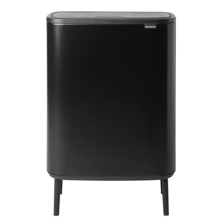 Bo touch bin high 2x30 L - Mat zwart - Brabantia