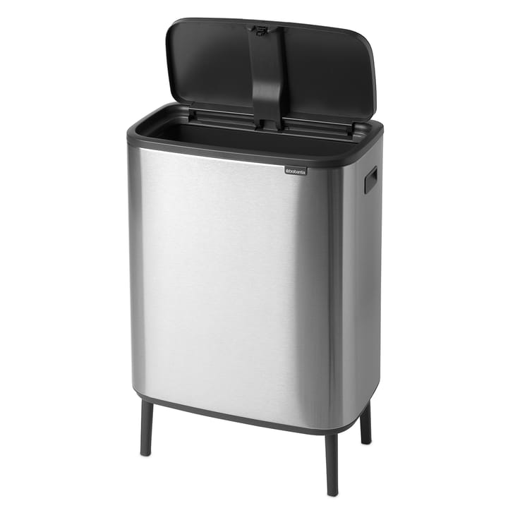 Bo touch bin high 60 L, Mat-geborsteld staal Brabantia