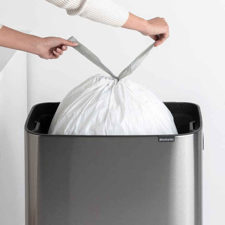 Bo touch bin high 60 L, Mat-geborsteld staal Brabantia
