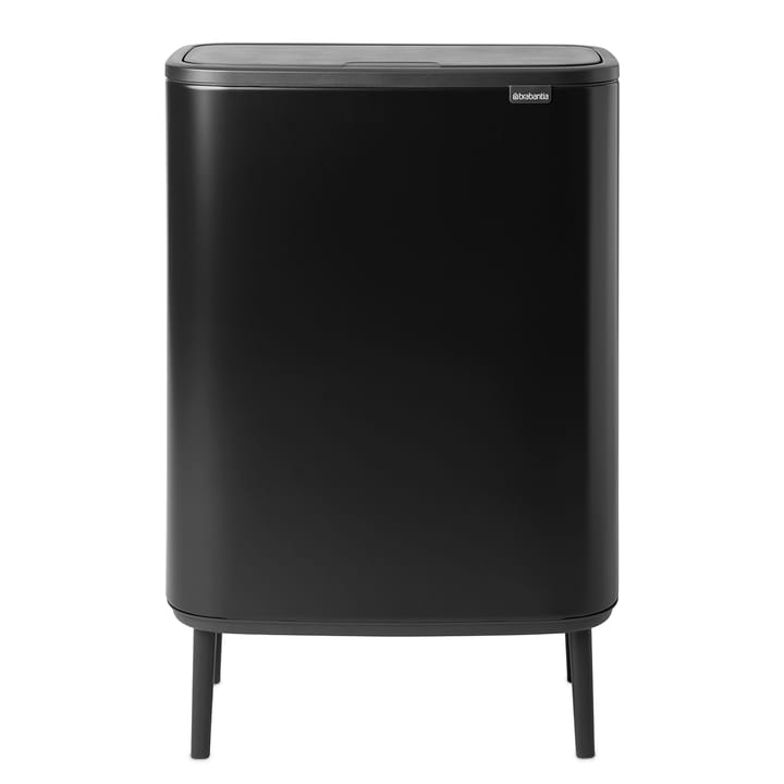 Bo touch bin high 60 L - Mat zwart - Brabantia