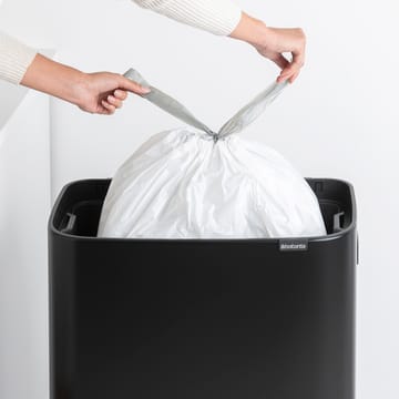 Bo touch bin high 60 L - Mat zwart - Brabantia