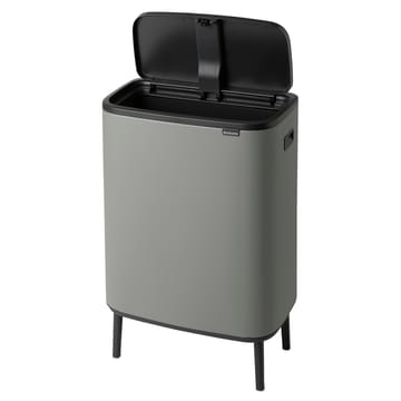 Bo touch bin high 60 L - Mineral concrete grey - Brabantia