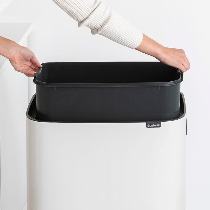 Bo touch bin high 60 L, Wit Brabantia