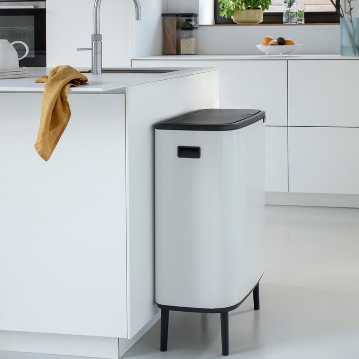 Bo touch bin high 60 L, Wit Brabantia