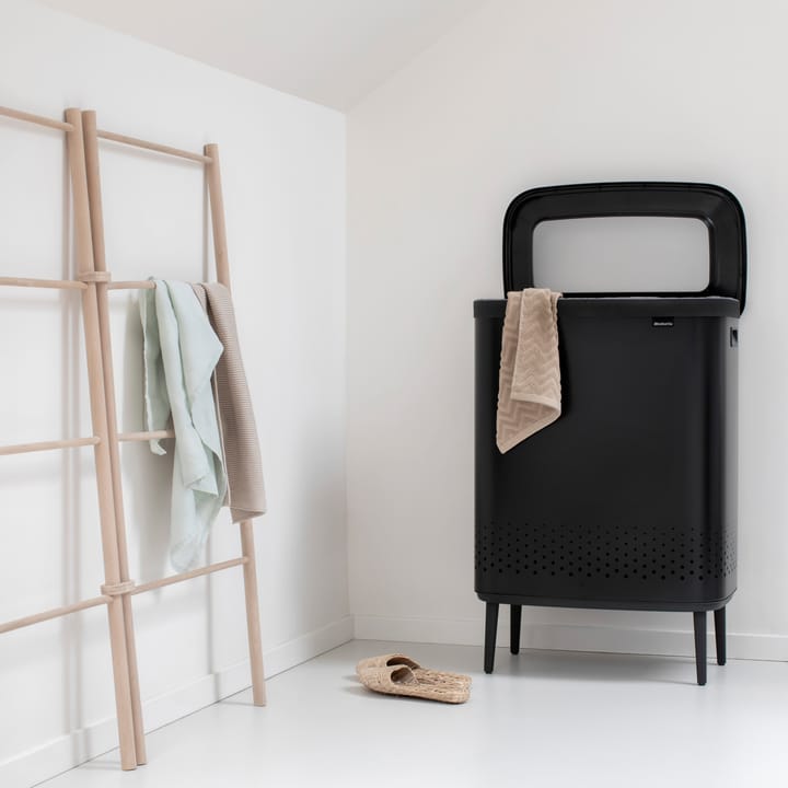 Bo wasmand high 2x45 L, Matzwart Brabantia