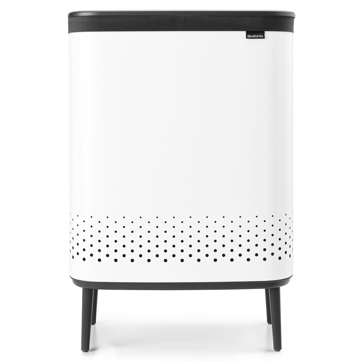 Brabantia Bo wasmand high 2x45 L Wit | Scandinavisch Interieur | Wasmanden | Wit