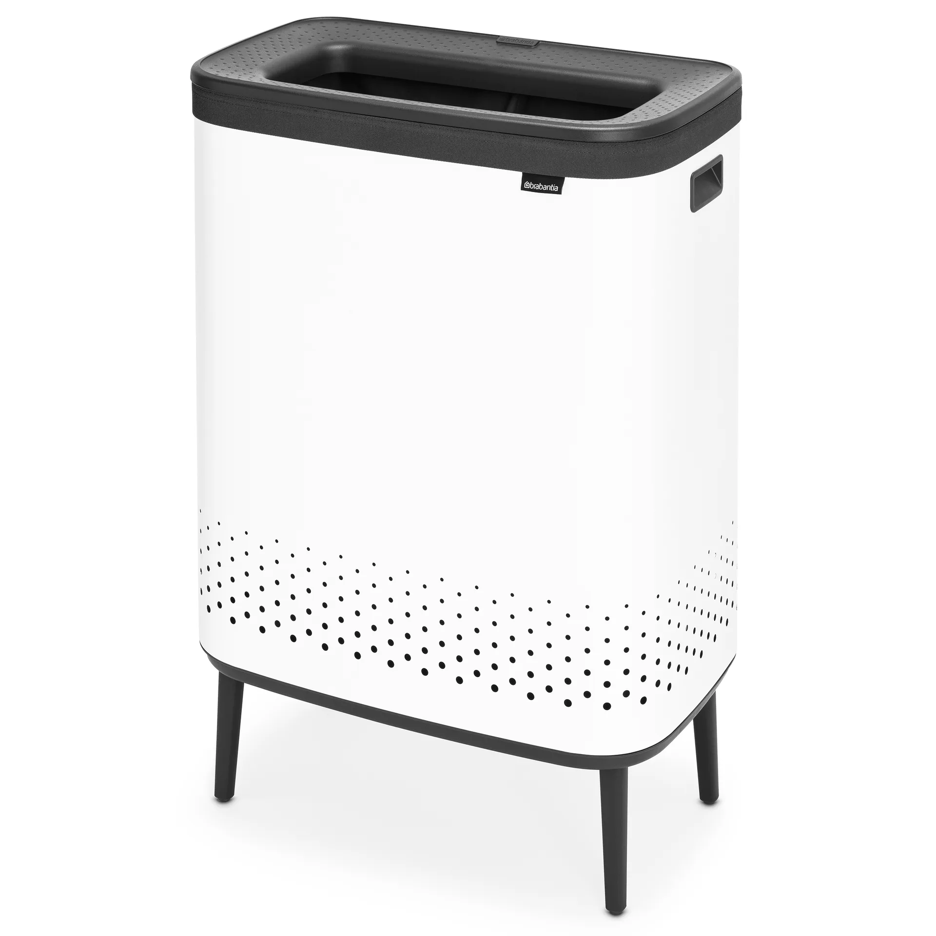 Bo wasmand high 2x45 L, Wit Brabantia