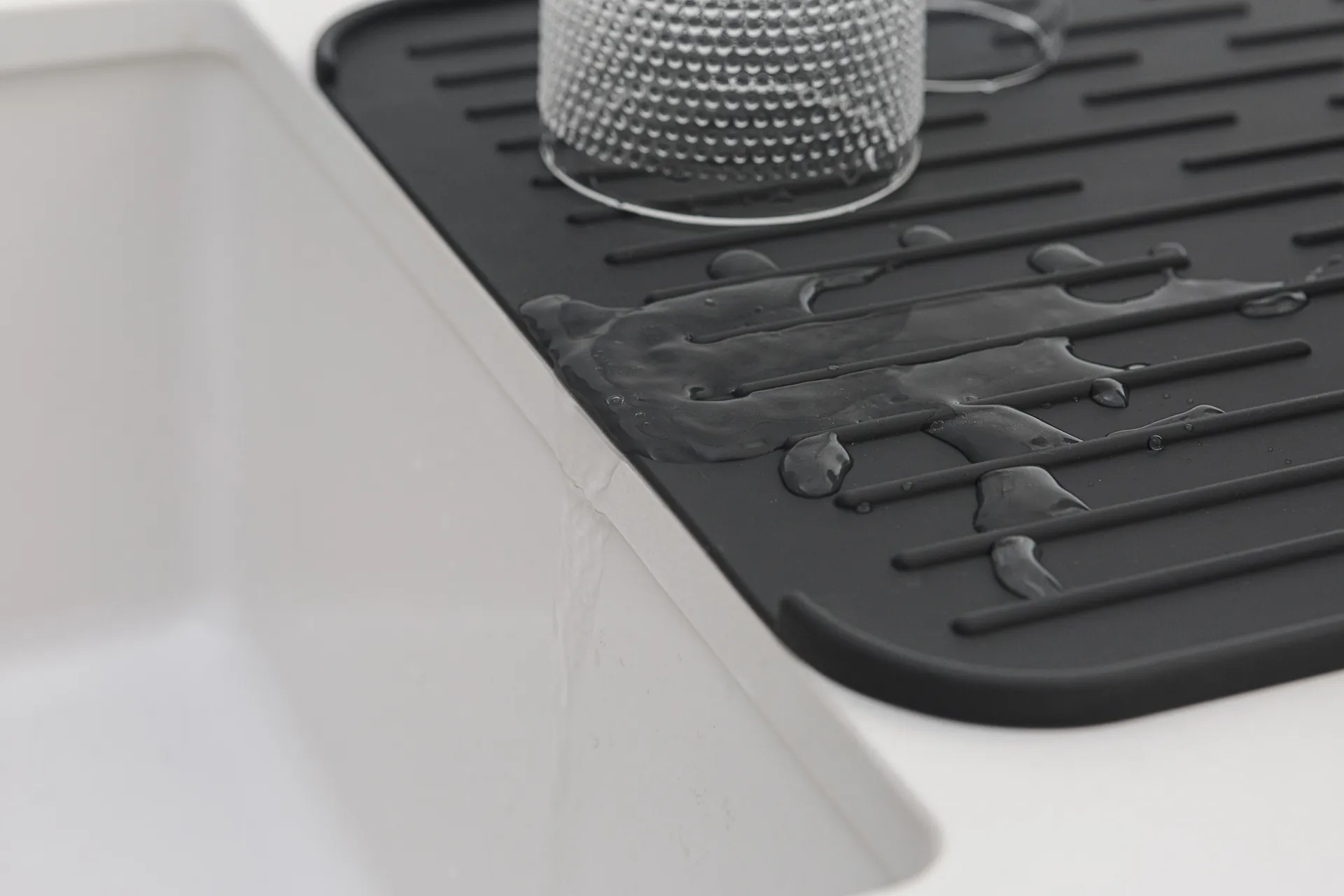 Brabantia afdruipmat siliconen, donkergrijs Brabantia