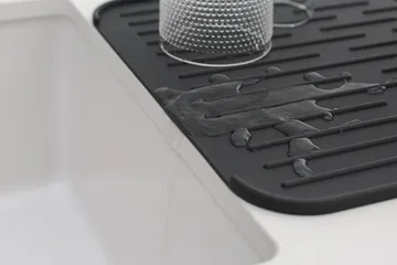 Brabantia afdruipmat siliconen - donkergrijs - Brabantia