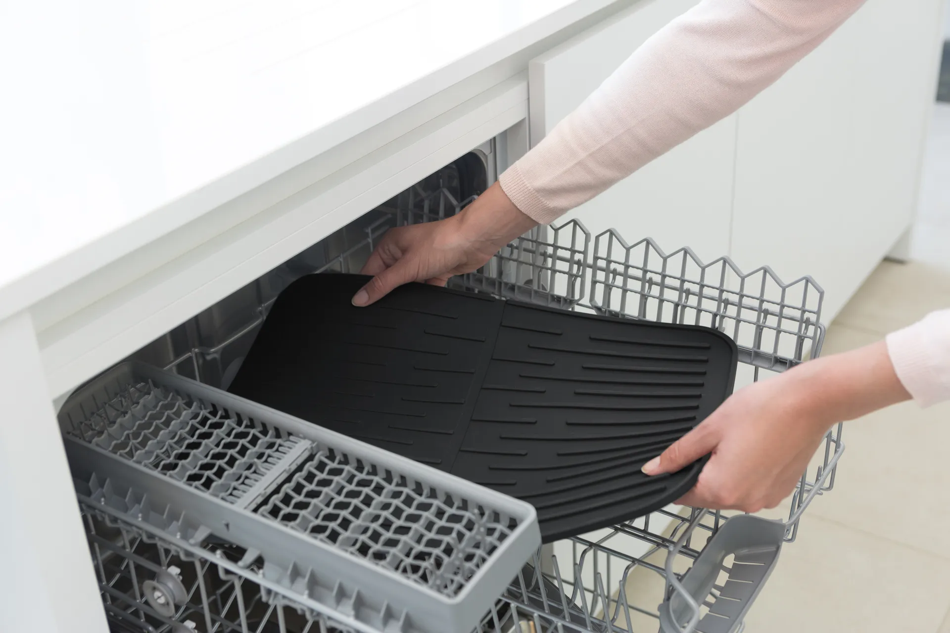 Brabantia afdruipmat siliconen, donkergrijs Brabantia