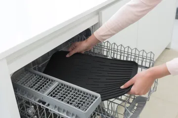 Brabantia afdruipmat siliconen - donkergrijs - Brabantia