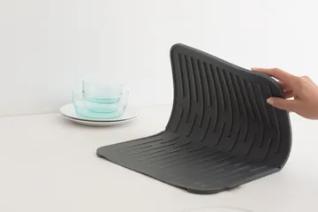 Brabantia afdruipmat siliconen - donkergrijs - Brabantia
