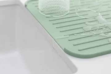 Brabantia afdruipmat siliconen - Jade green - Brabantia