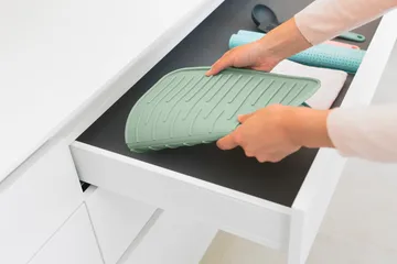 Brabantia afdruipmat siliconen - Jade green - Brabantia