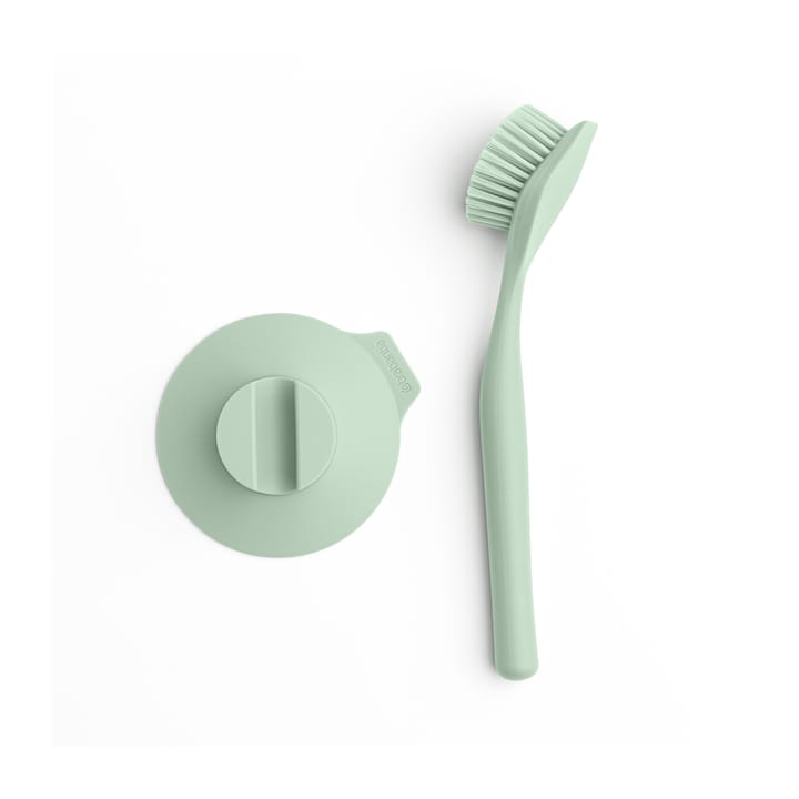 Brabantia afwasborstel met zuignap - Jade green - Brabantia