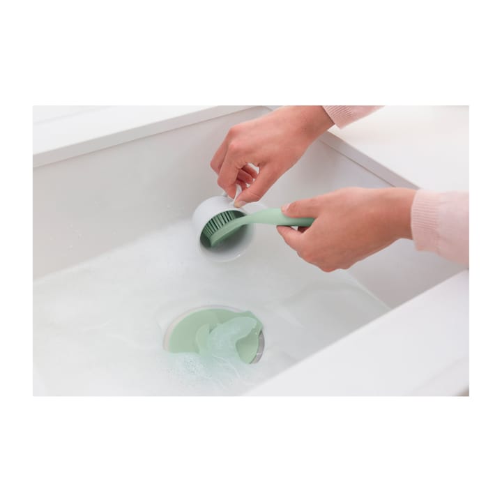Brabantia afwasborstel met zuignap, Jade green Brabantia