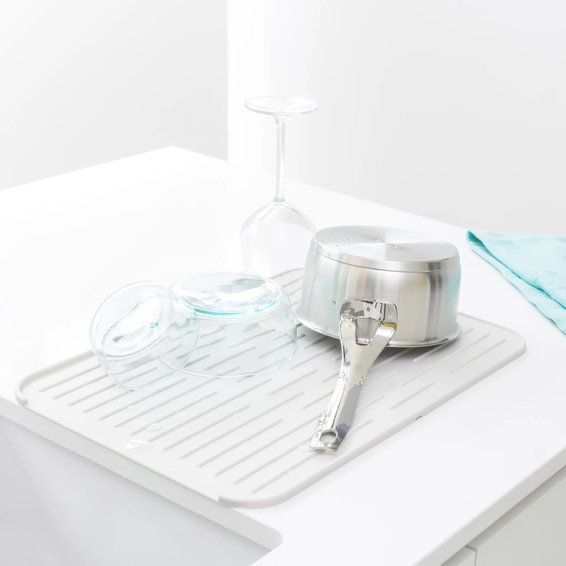 Brabantia afwasmat siliconen, lichtgrijs Brabantia