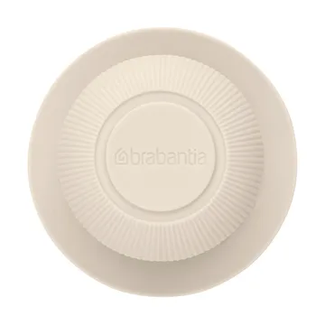 Brabantia afwasmiddelhouder met afwasborstel - Zacht beige - Brabantia