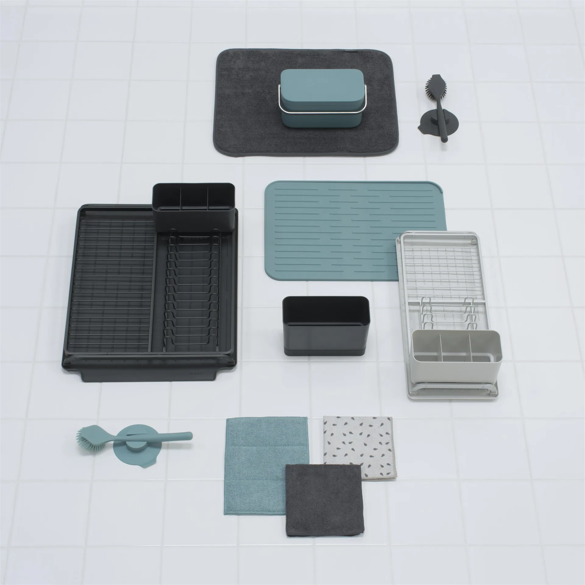 Brabantia afwasrek compact, lichtgrijs Brabantia