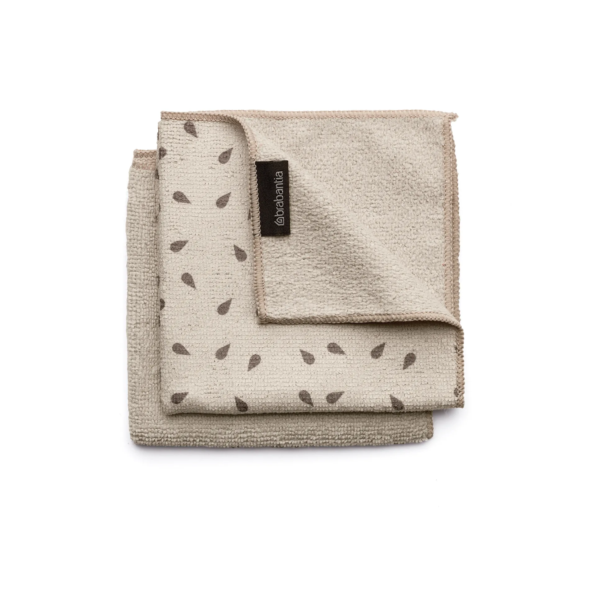 Brabantia doek microvezel 2-pack, Zacht beige Brabantia