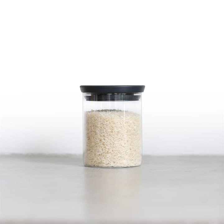 Brabantia glazen voorraadpot, 0,6 l. Brabantia