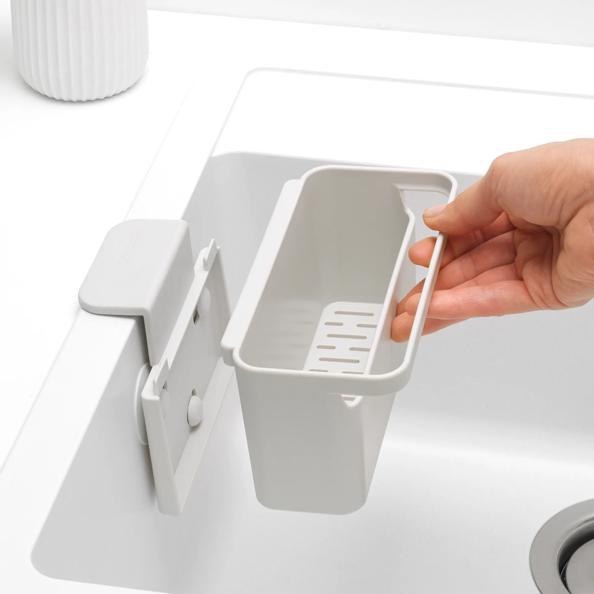 Brabantia gootsteenorganizer, Lichtgrijs Brabantia