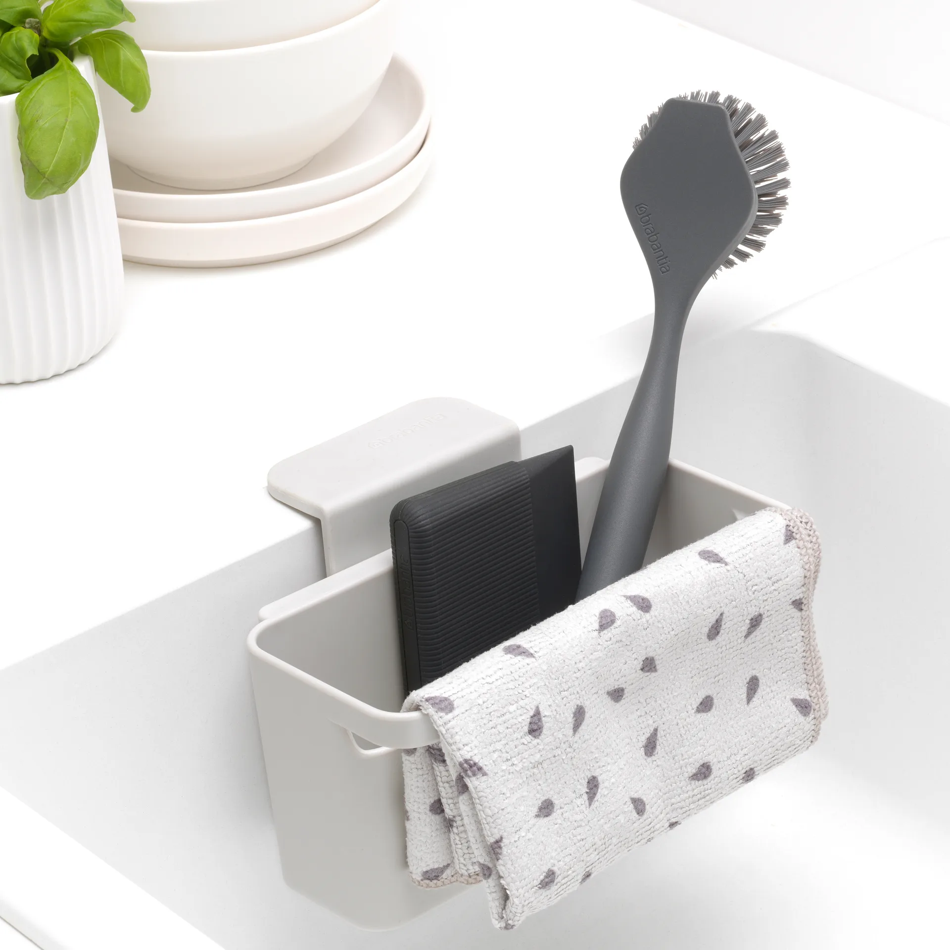 Brabantia gootsteenorganizer, Lichtgrijs Brabantia