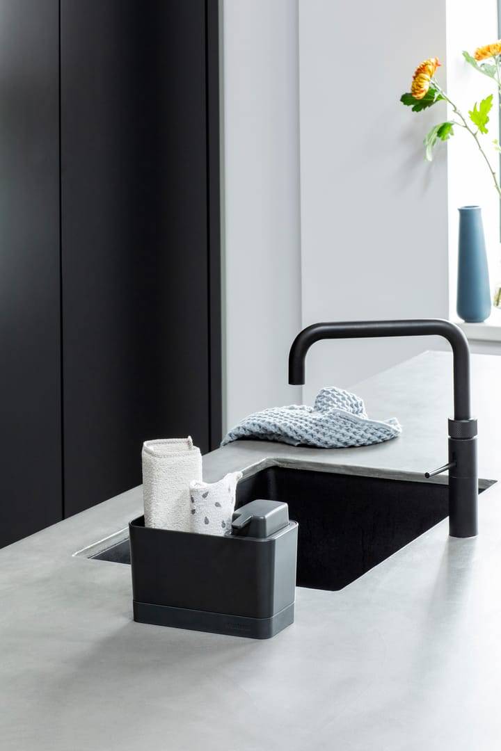 Brabantia gootsteenorganizer met zeeppomp - Donkergrijs - Brabantia