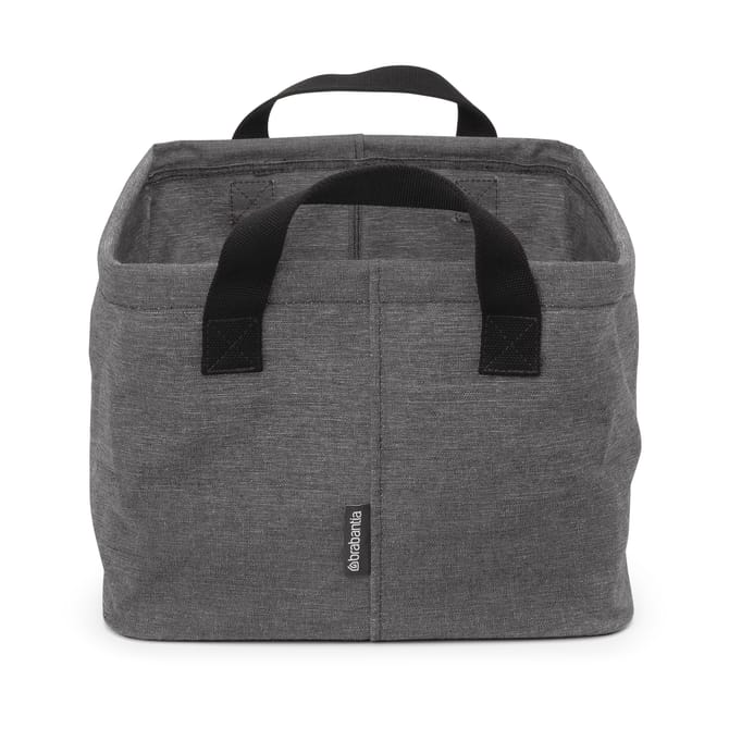 Brabantia opvouwbare wasmand 35 L, Pepper Black Brabantia