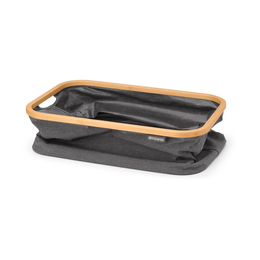 Brabantia opvouwbare wasmand 40 L, Pepper Black Brabantia
