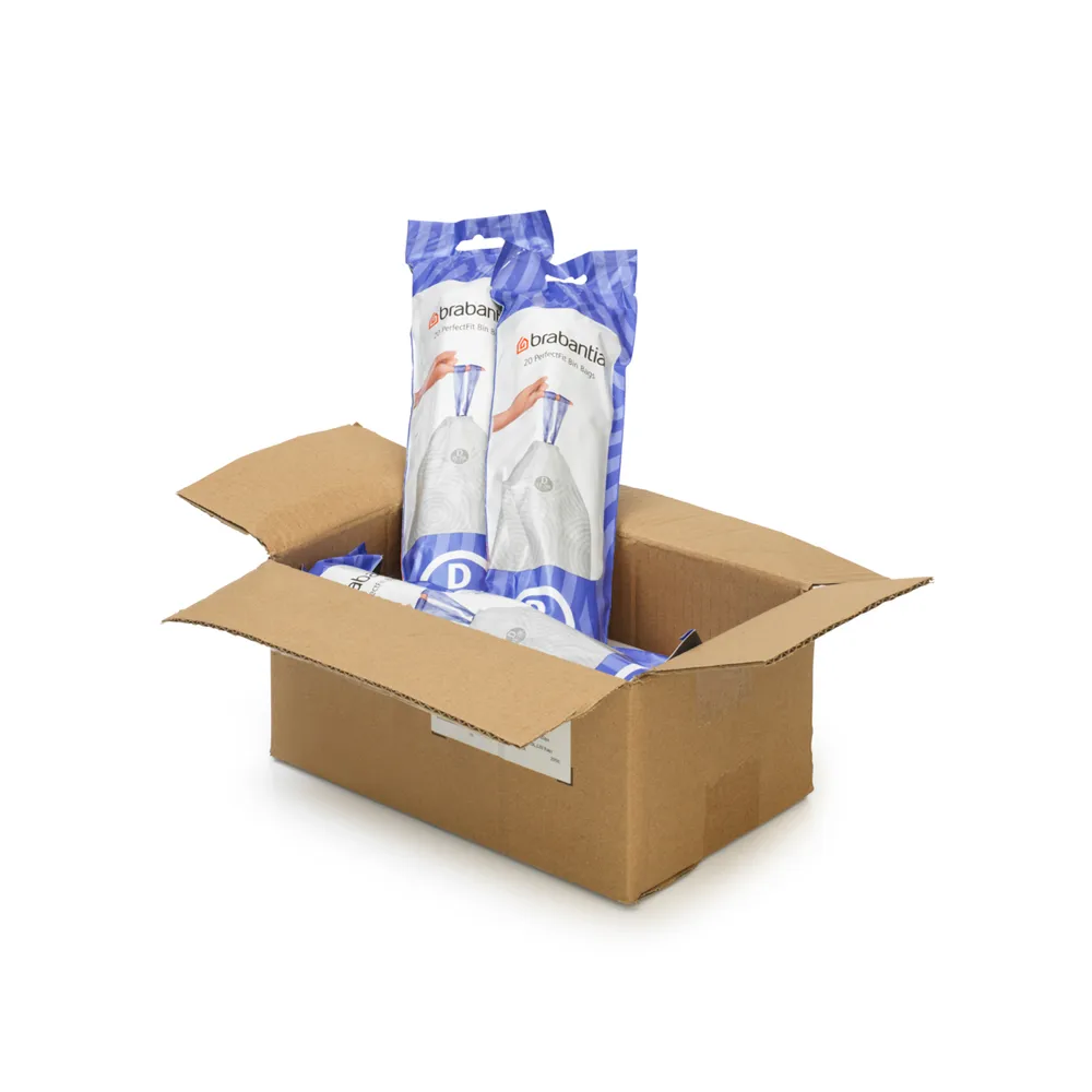 Brabantia PerfectFit afvalzak 120 zakken, Model D, 15-20 l Brabantia