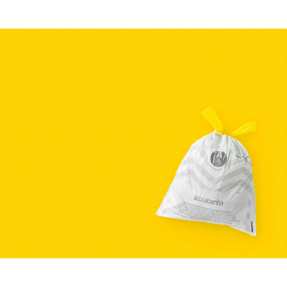 Brabantia PerfectFit afvalzak 200 zakken, Model A, 3 l Brabantia