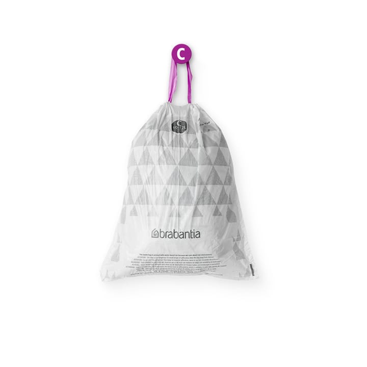 Brabantia PerfectFit afvalzak 200 zakken, Model C, 10-12 l Brabantia