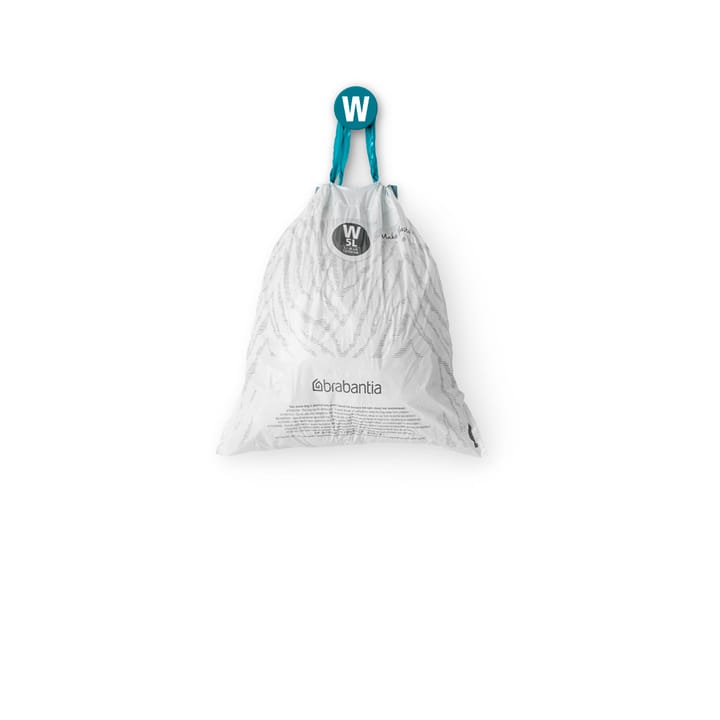 Brabantia PerfectFit afvalzak 200 zakken, Model W, 5 l Brabantia