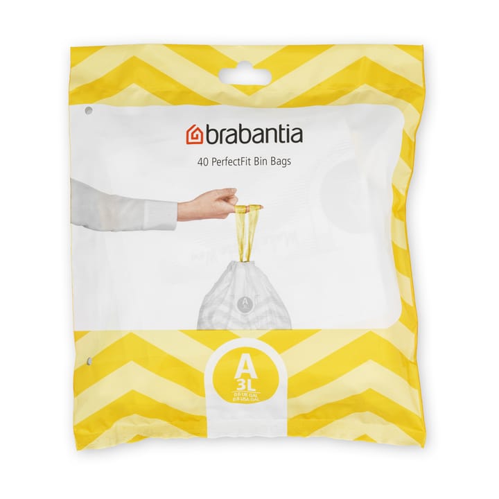 Brabantia PerfectFit vuilniszakken 40st. - 3 liter - Brabantia