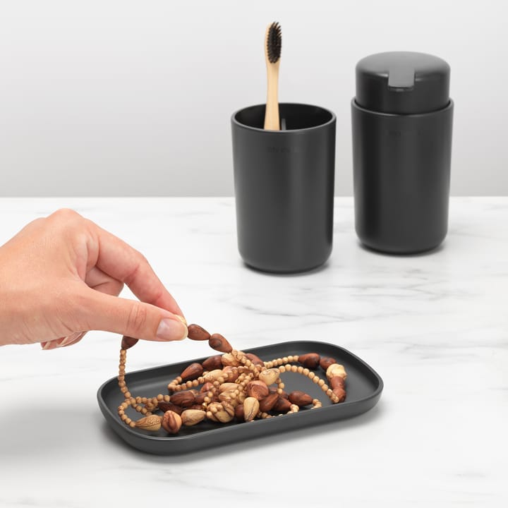 Brabantia ReNew badkameraccessoireset 3-delig, Donkergrijs Brabantia